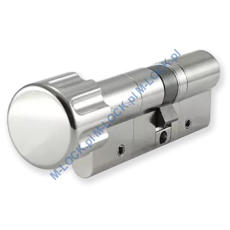 KESO 10RS Omega 35/45G1NN (80 mm), wkładka patentowa z gałką - 3