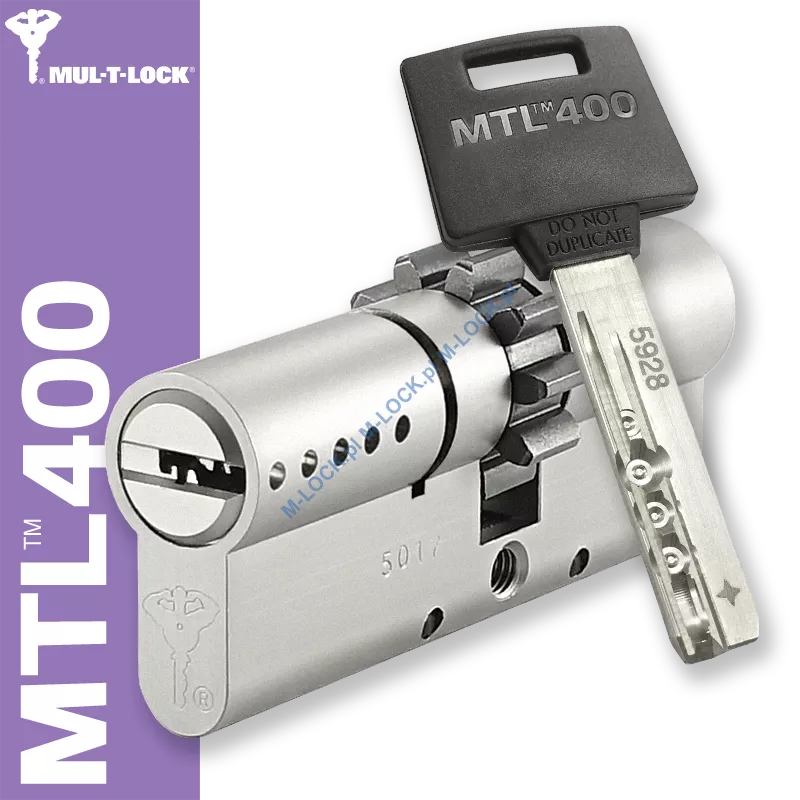 MUL-T-LOCK MTL 400 / Classic PRO 33/43ZN (76 mm), wkładka patentowa