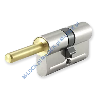 Dierre NEW POWER 30/30GUNN (60 mm), wkładka bębenkowa z uniwersalną sztycą pokrętła - 2