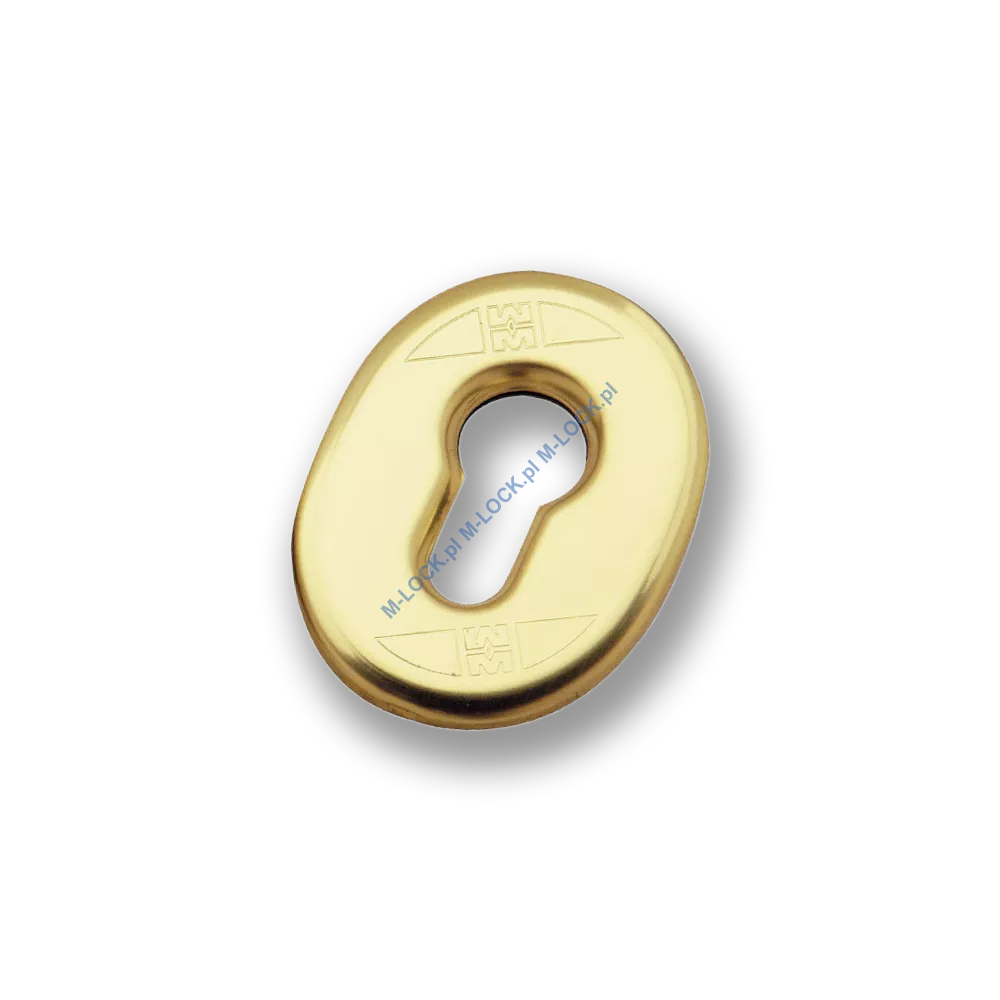 Rozeta na wkładkę MOTTURA 95.396OLV mosiądz błyszczący