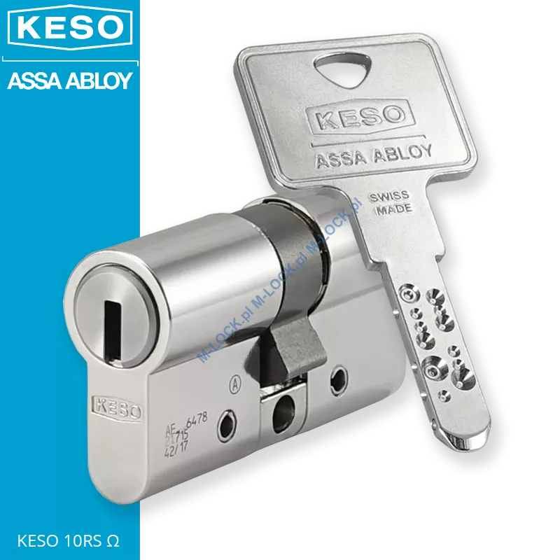 KESO 10RS Omega 30/30NN (60 mm), wkładka patentowa
