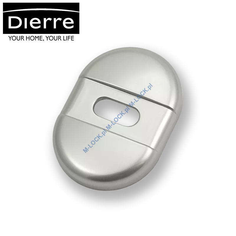 Dierre GIUGIARO, rozeta mechanizmu sztywnego łańcucha, (chrom matowy)