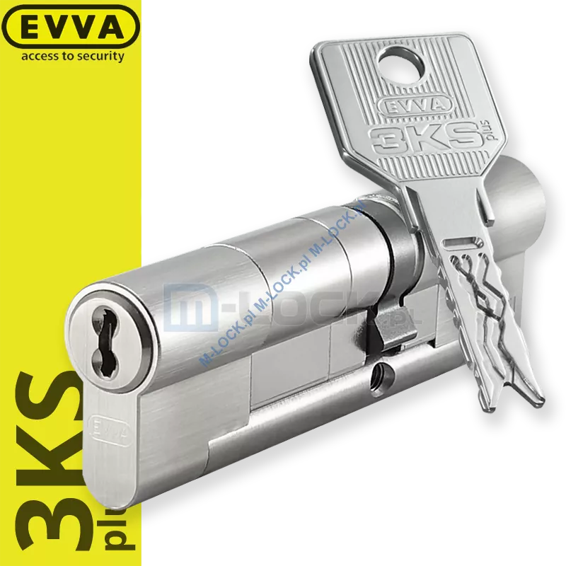 EVVA 3KSplus 41/61NN (102 mm), wkładka patentowa