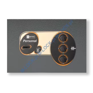 MOTTURA 11.2425 PERSONAL sejf ścienny z zamkiem kluczowym i mechanizmem szyfrowym (24 l) - 3