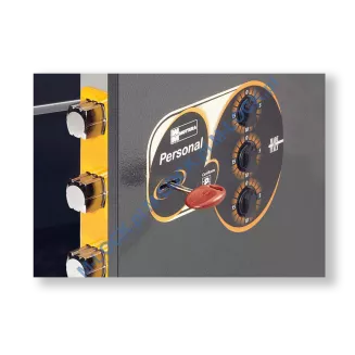 MOTTURA 11.2425 PERSONAL sejf ścienny z zamkiem kluczowym i mechanizmem szyfrowym (24 l) - 4