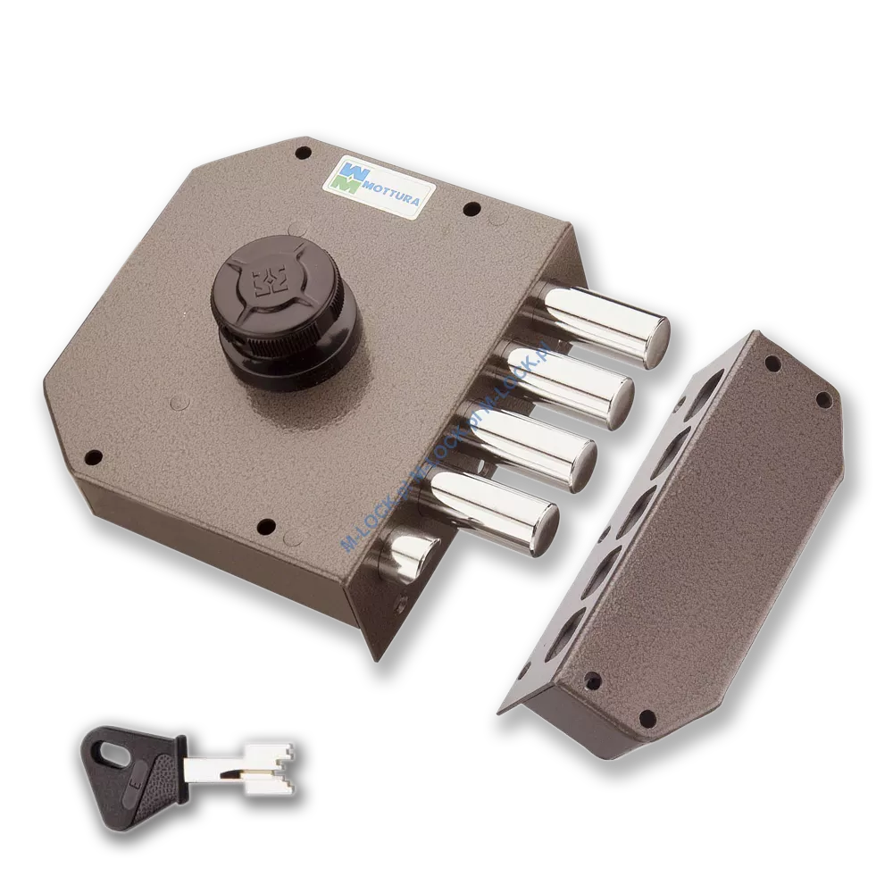 MOTTURA 30.611 zamek na klucz typu POMPA z zatrzaskiem