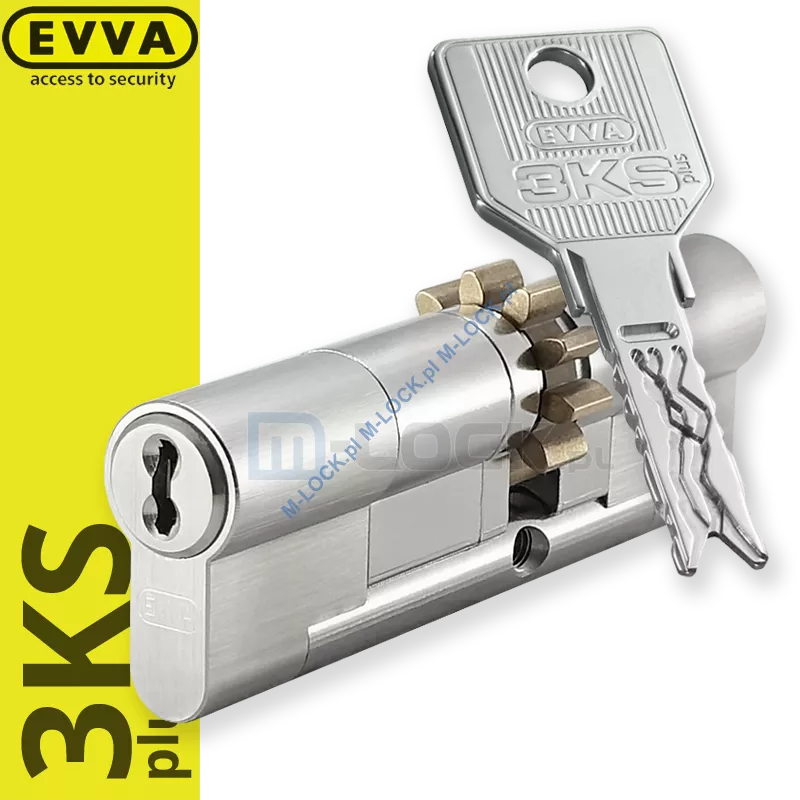 EVVA 3KSplus 41/56ZN (97 mm), wkładka patentowa