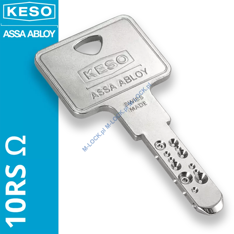 KESO 10RS Omega, dorobienie klucza do karty
