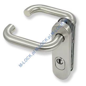 Klamka antywłamaniowa PROTECTOR ES-170U-72Y-9-CS (stal nierdzewna) - 3