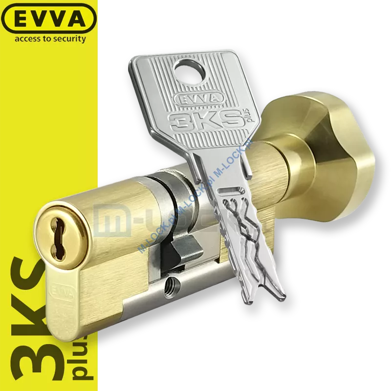 EVVA 3KSplus 36/46G1NM (82 mm), wkładka patentowa