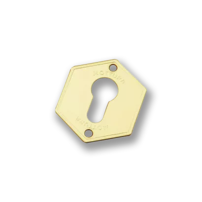 Rozeta na wkładkę MOTTURA 95.297OLV, mosiądz błyszczący