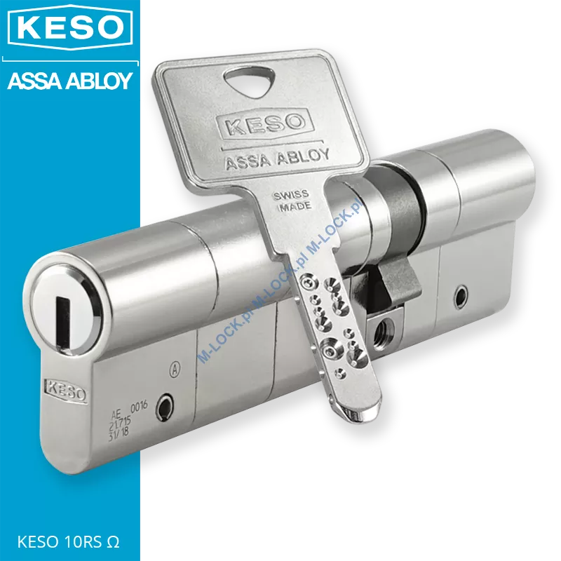 KESO 10RS Omega 40/75NN (115 mm), wkładka patentowa
