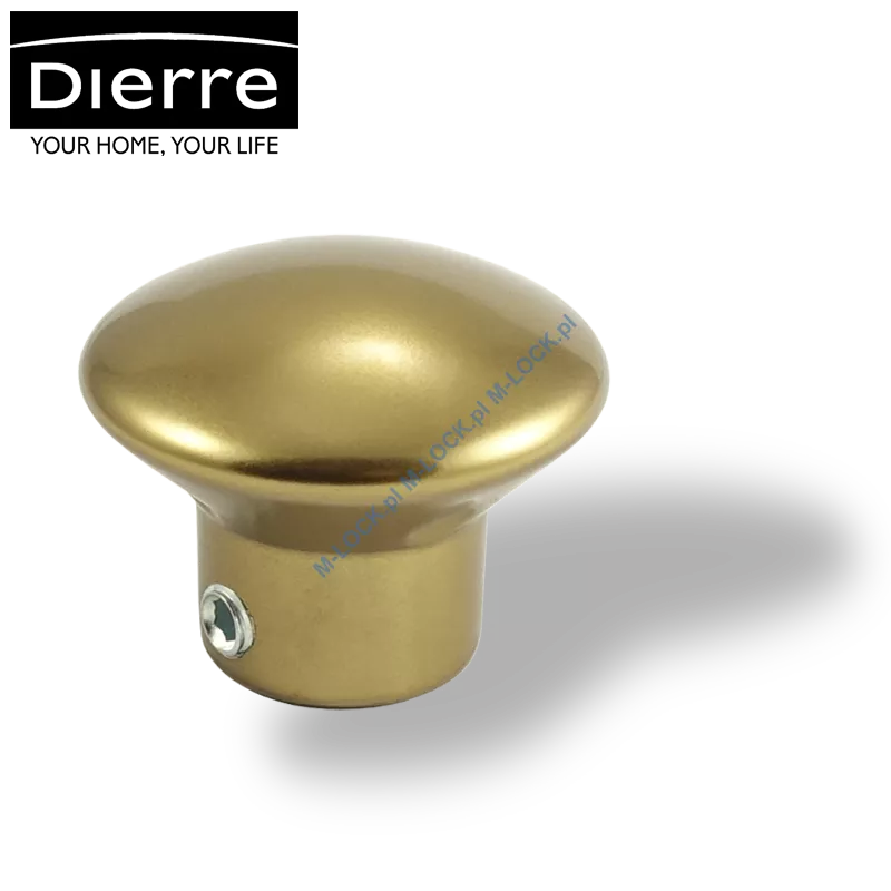 DIERRE - pokrętło G1 do wkładki profilowej, brąz anodowany