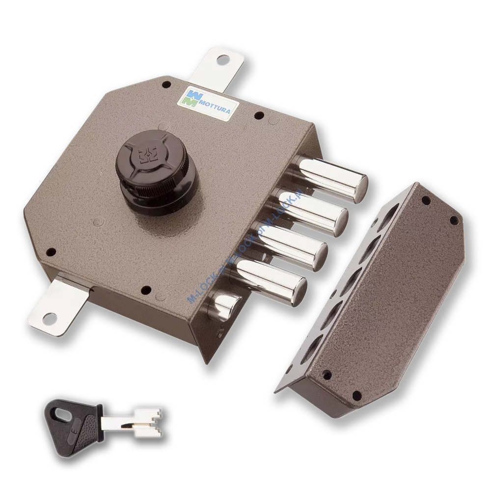 MOTTURA 30.631 zamek rozporowy na klucz typu POMPA z zatrzaskiem