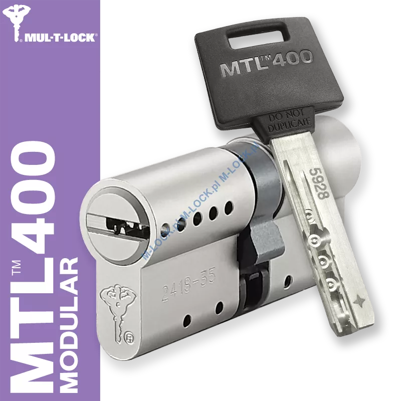 MUL-T-LOCK MTL 400 Modular / Classic PRO 31/35NN (66 mm), wkładka patentowa