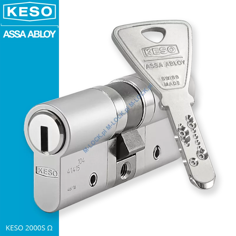 KESO 2000S Omega 35/35NN (70 mm), wkładka patentowa