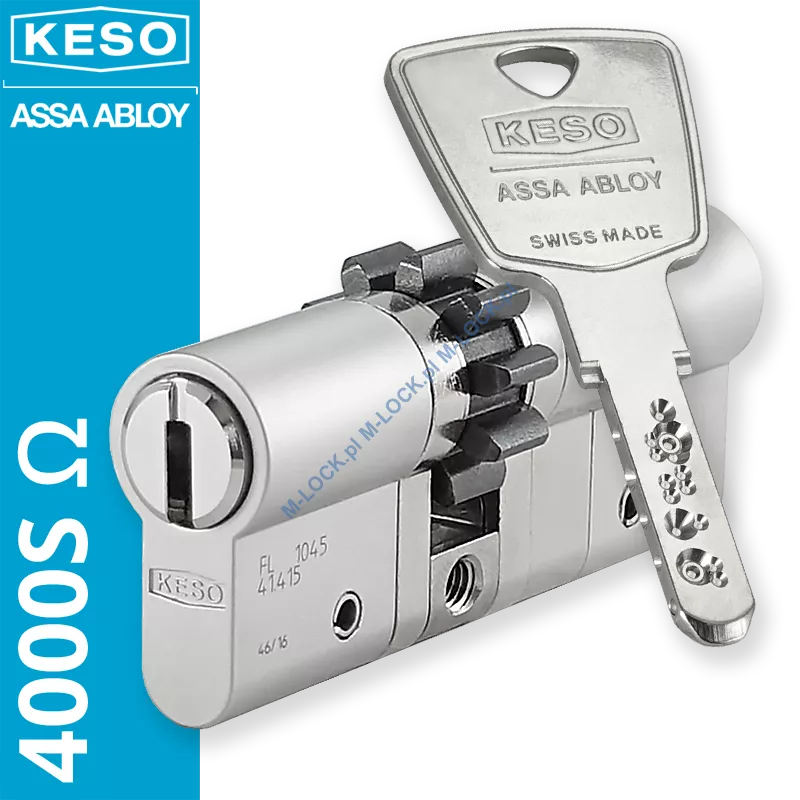 KESO 4000S Omega 35/45ZN (80 mm), wkładka patentowa