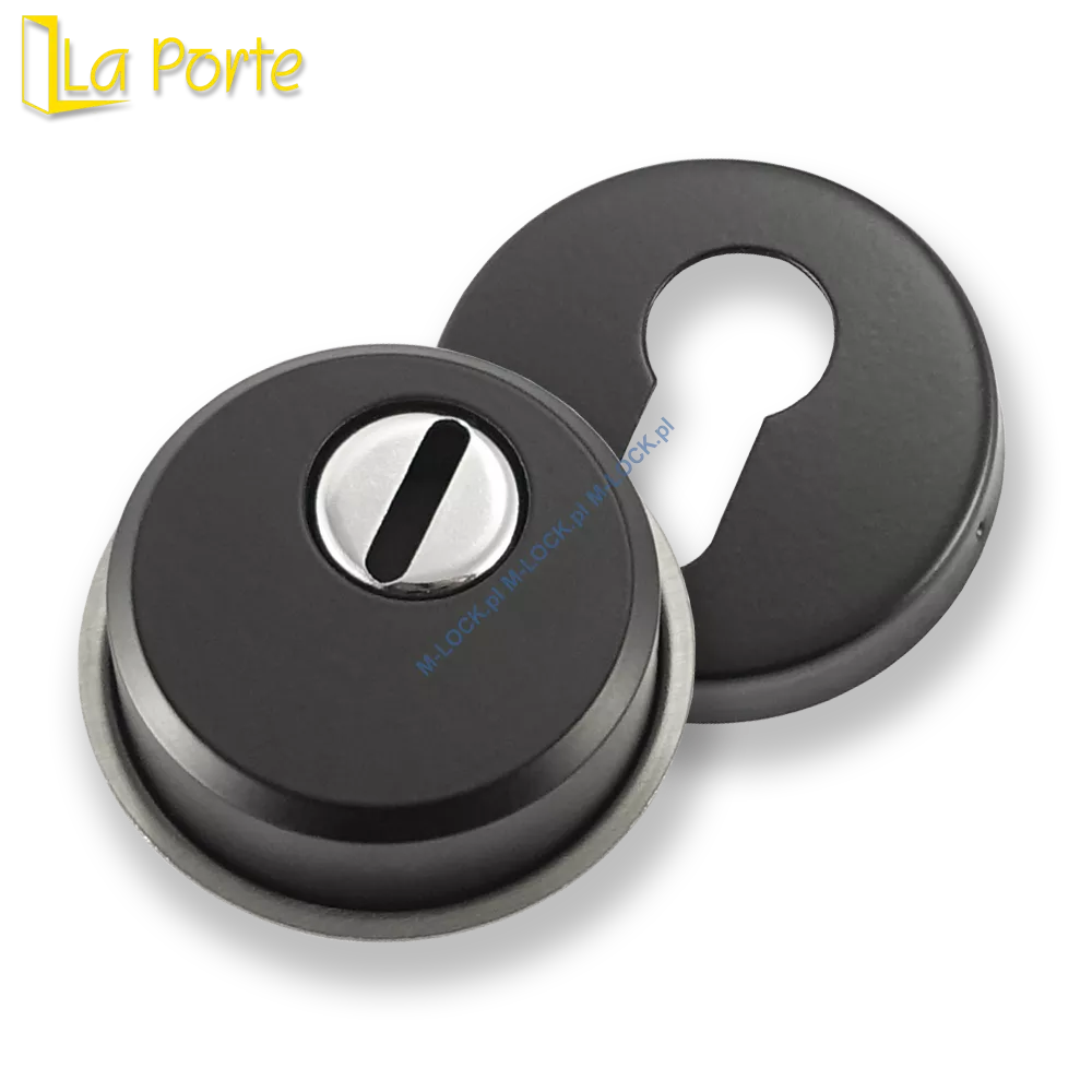 La Porte G5, rozeta antywłamaniowa (kolor czarny)