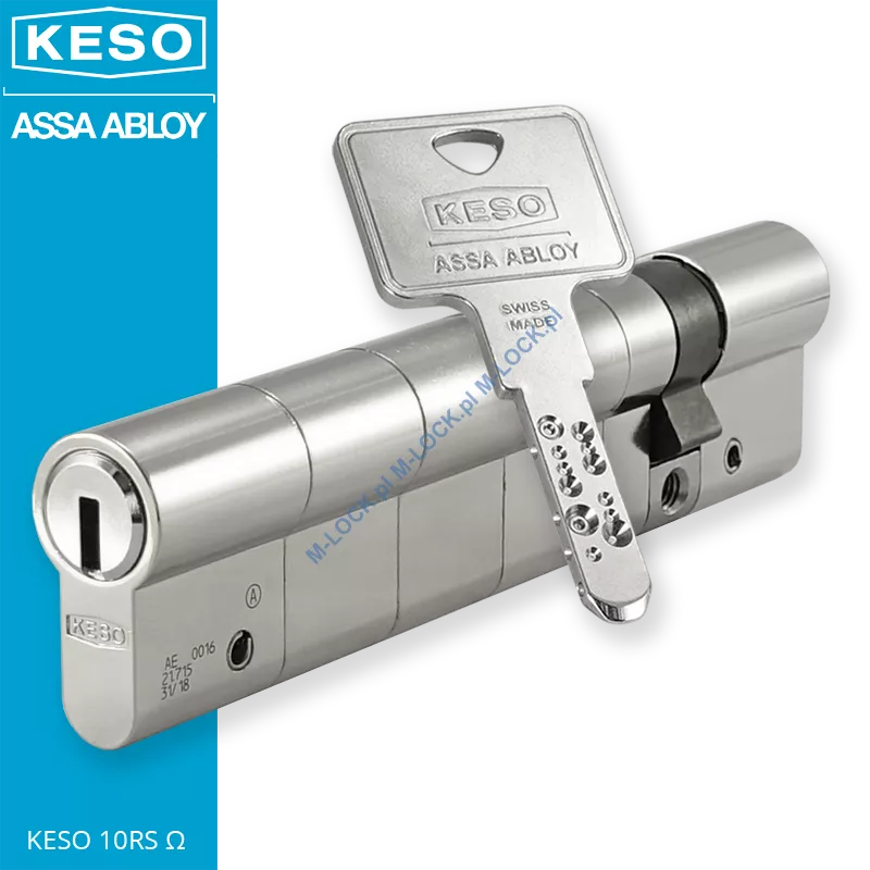 KESO 10RS Omega 30/100NN (130 mm), wkładka patentowa