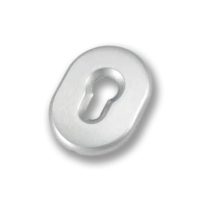 Rozeta na wkładkę AF-05R-CS, chrom szczotkowany