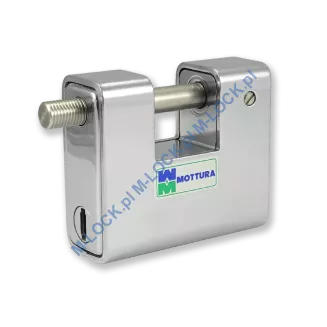 MOTTURA L190-K1, kłódka hartowana (KESO 10RS Omega) - 2