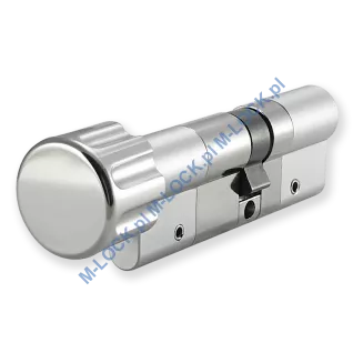 KESO 4000S Omega 40/50G1NN (90 mm), wkładka patentowa z gałką - 4