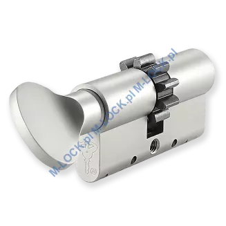 MUL-T-LOCK Interactive 31/31G1ZN (62 mm), wkładka patentowa z pokrętłem - 3