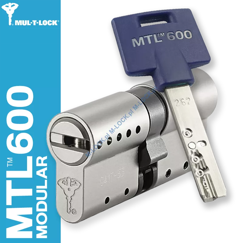 MUL-T-LOCK MTL 600 Modular / Interactive+ 35/35NN (70 mm), wkładka patentowa