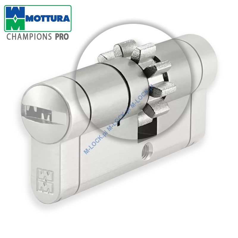 MOTTURA Champions PRO, zabierak zębatkowy (zębatka)