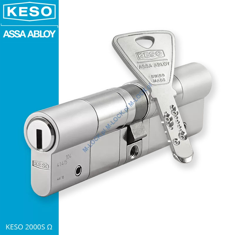 KESO 2000S Omega 55/55NN (110 mm), wkładka patentowa