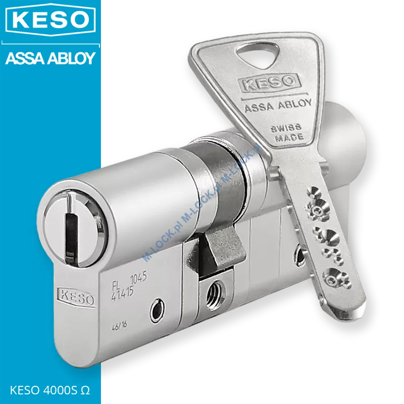 KESO 4000S Omega A.505 35/45NN (80 mm), wkładka patentowa