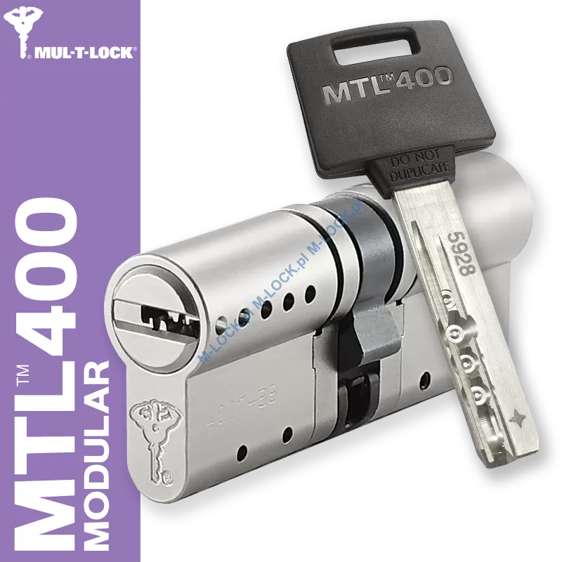 MUL-T-LOCK MTL 400 Modular / Classic PRO 38/38NN (76 mm), wkładka patentowa