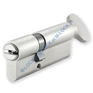 MUL-T-LOCK 7X7 30/50G1NN (80 mm), wkładka patentowa z gałką - 2