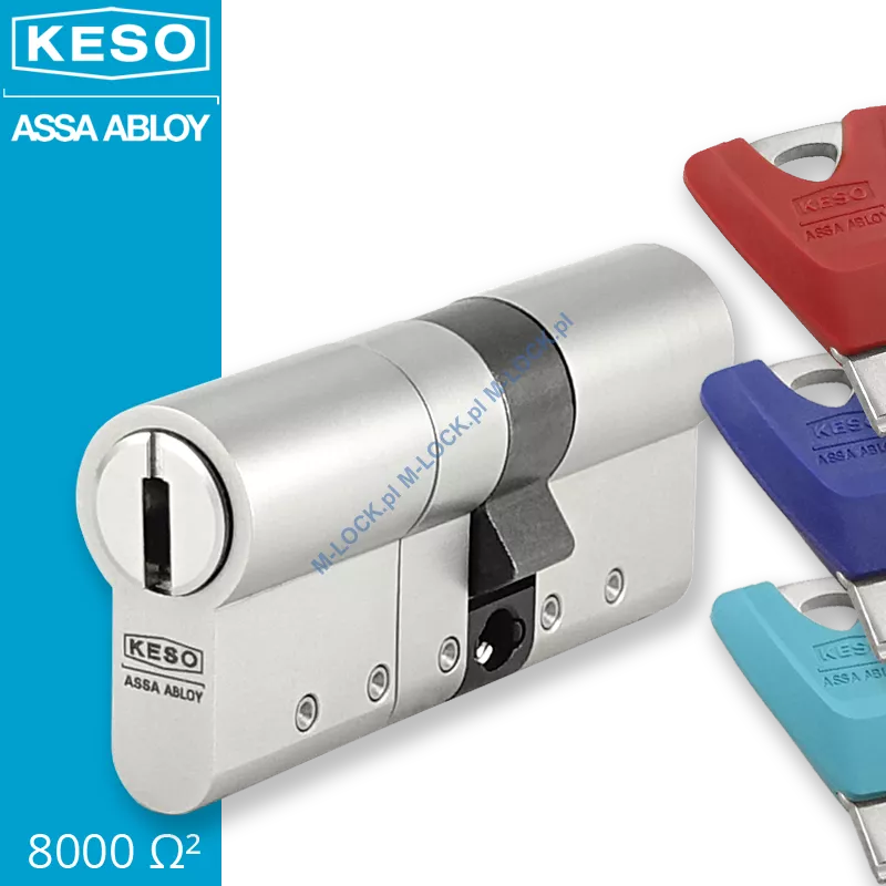 KESO 8000S Omega2 30/35NNC (65 mm), wkładka patentowa