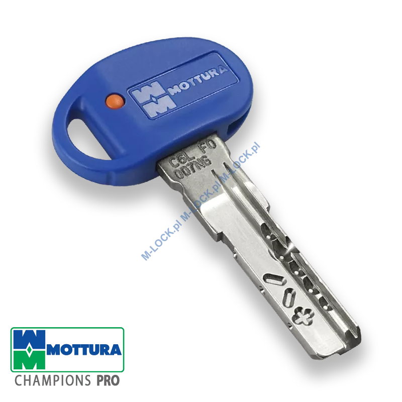 MOTTURA Champions PRO-MODULAR, dorobienie klucza do karty