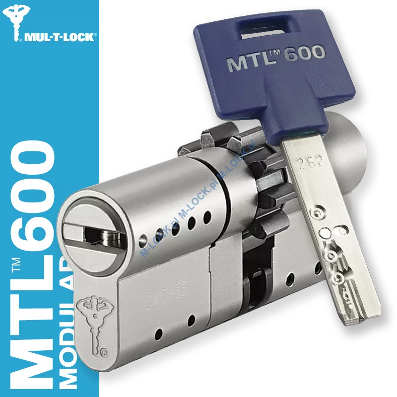 MUL-T-LOCK MTL 600 Modular / Interactive+ 35/45ZN (80 mm), wkładka patentowa
