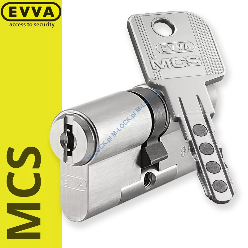 EVVA MCS 31/31NN (62 mm), wkładka patentowa