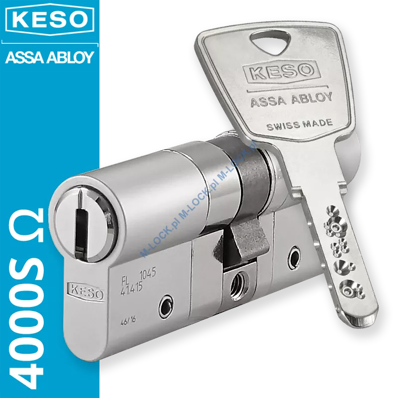 KESO 4000S Omega 35/40NN (75 mm), wkładka patentowa