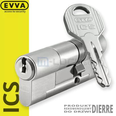 EVVA ICS 31/51NN (82 mm), wkładka patentowa do drzwi Dierre
