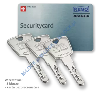 KESO 4000S Omega TR RIM/N, cylinder zamka nawierzchniowego - 4