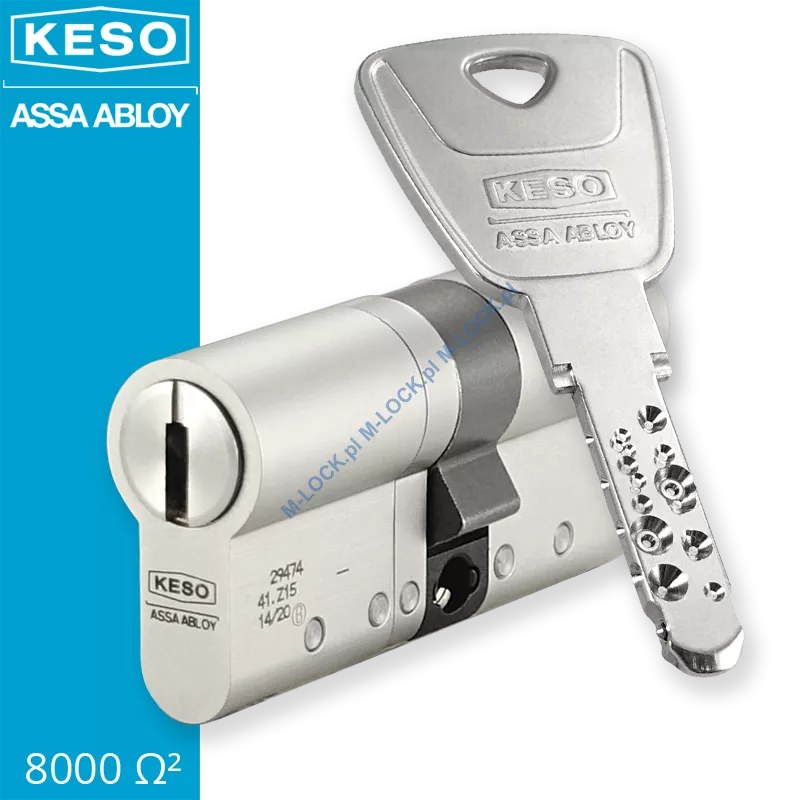 KESO 8000S Omega2 30/35NN (65 mm), wkładka patentowa