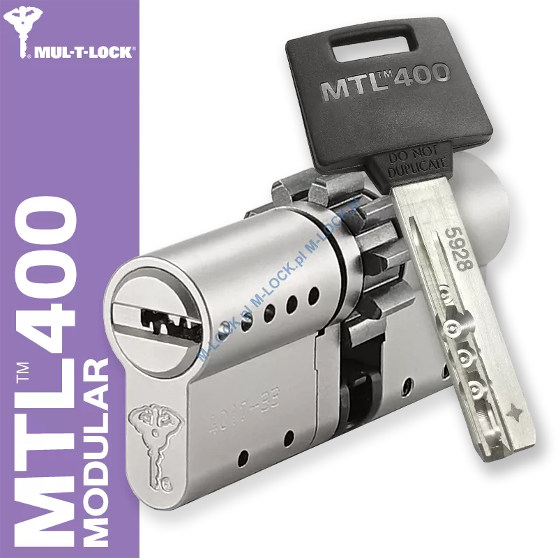 MUL-T-LOCK MTL 400 Modular / Classic PRO 31/40ZN (71 mm), wkładka patentowa