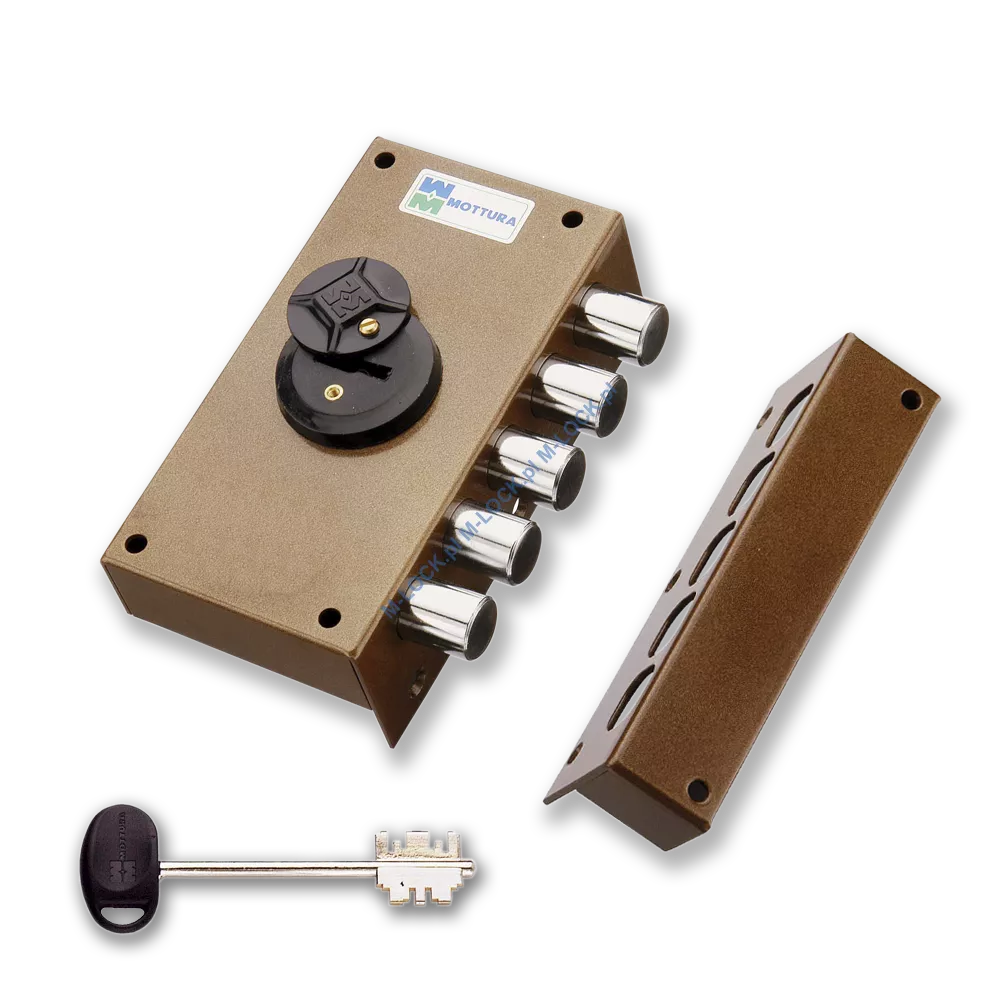 MOTTURA 20.507 zamek na klucz dwupiórowy