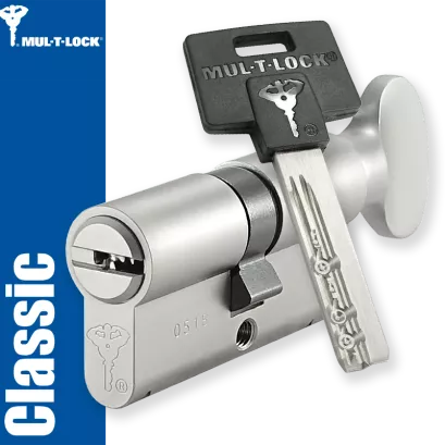 MUL-T-LOCK Classic 31/31G4NN (62 mm), wkładka patentowa z pokrętłem