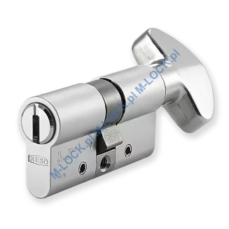 KESO 4000S Omega A.505 30/30G2NN (60 mm), wkładka patentowa z pokrętłem - 2