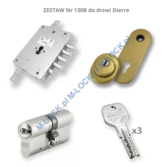 ZESTAW Nr 130B do drzwi Dierre - EVVA Akura 44 (montaż Warszawa) - 3