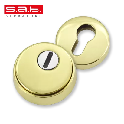 S.A.B. 304-OLV, rozeta antywłamaniowa (mosiądz polerowany)