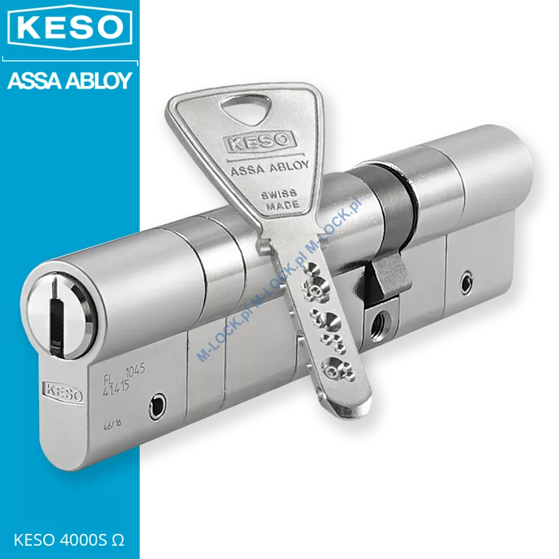 KESO 4000S Omega A.505 45/80NN (125 mm), wkładka patentowa