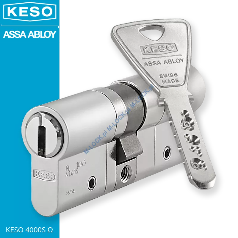 KESO 4000S Omega A.505 35/40NN (75 mm), wkładka patentowa