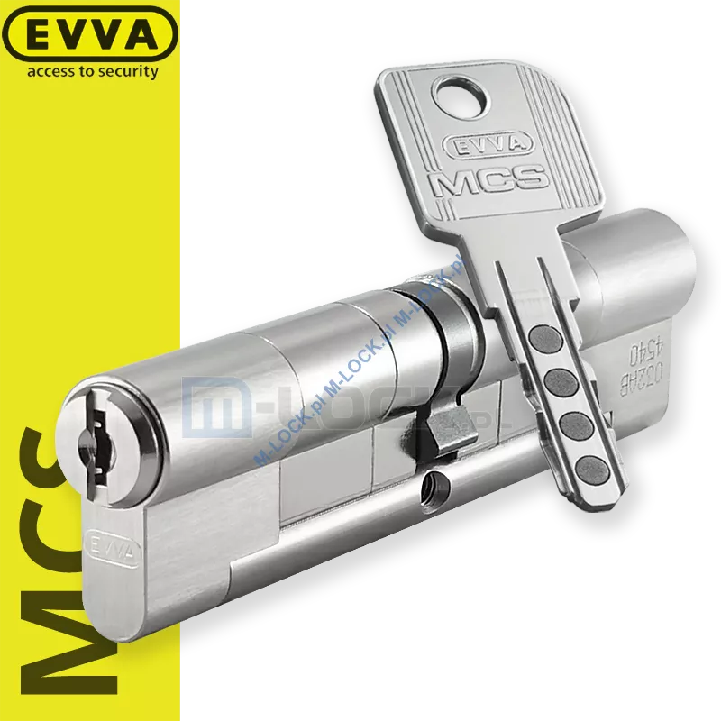 EVVA MCS 61/61NN (122 mm), wkładka patentowa